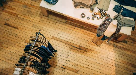 Image: Shop floor on ethical clothing guide