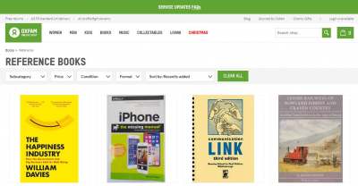Oxfam Books website