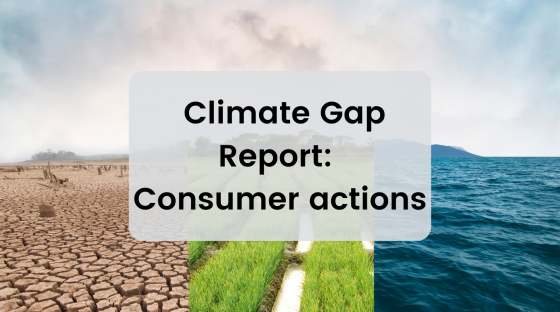 Image made up of three images which are dry land, green plants and ocean