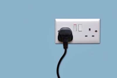 Double wall socket with plug in one socket