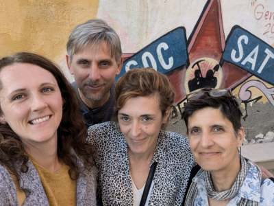 Group of four people