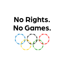 No Rights No Games logo