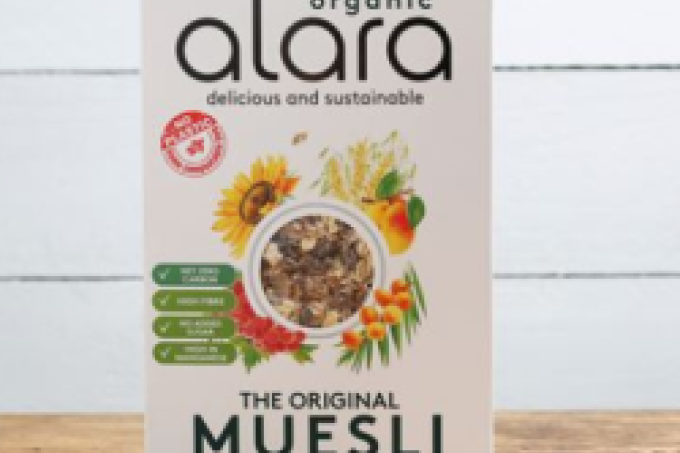 Box of alara organic muesli