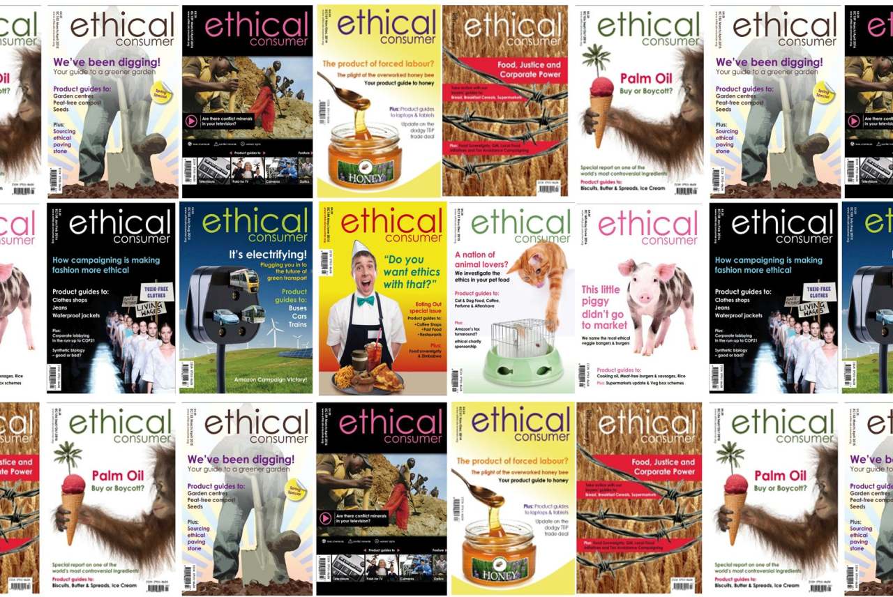 Image: Covers of Ethical Consumer