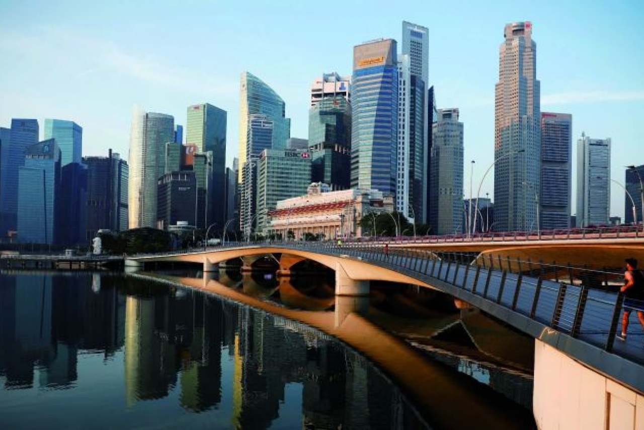 Image: Singapore alluding to the idea of a Singapore on Thames future