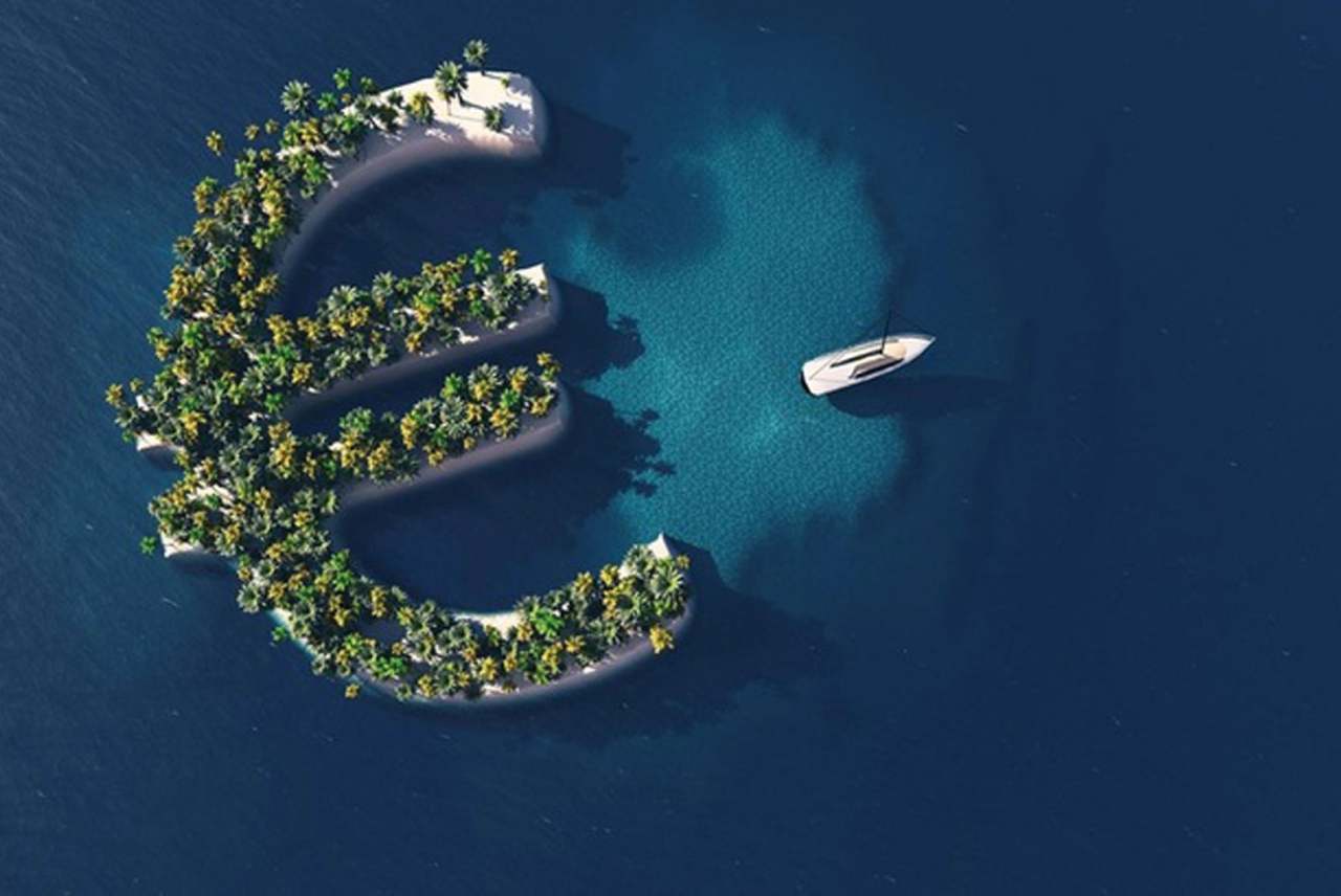 image: an island shaped like the euro tax haven tax reform 