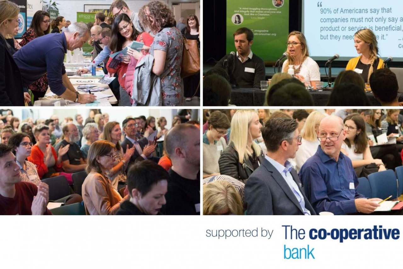 Ethical Consumer Conference 2019 supported by The Co-operative Bank