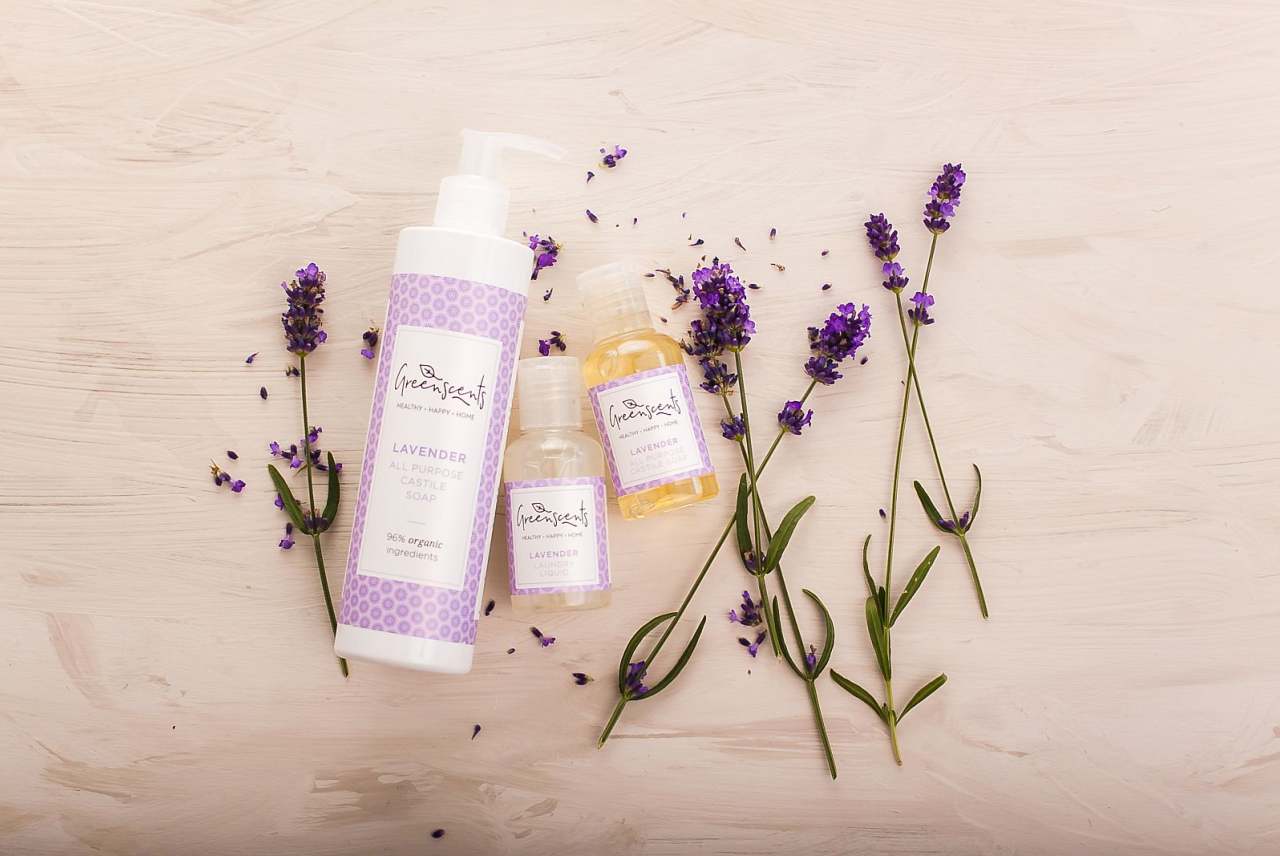 image: greenscents organic cleaning products