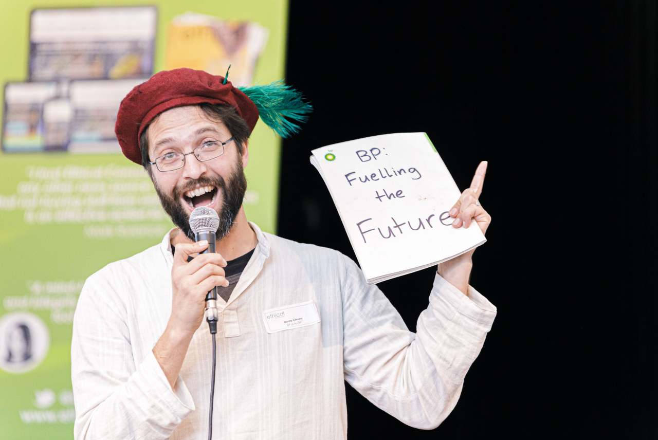 image: bp or not bp ethical consumer conference arts climate