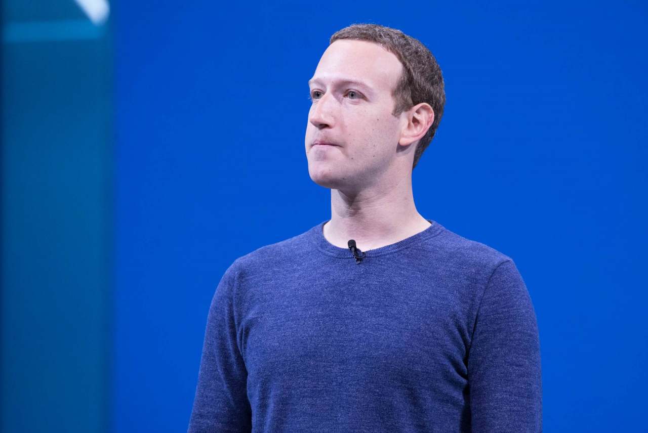 image: Mark zuckerberg looking pained boycott facebook hate speech 