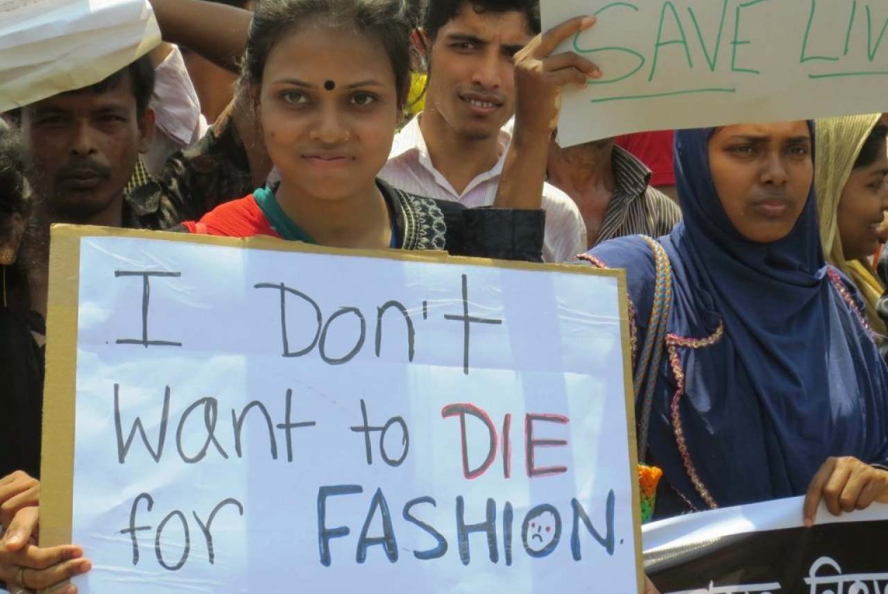  I don;t want to die for fashion