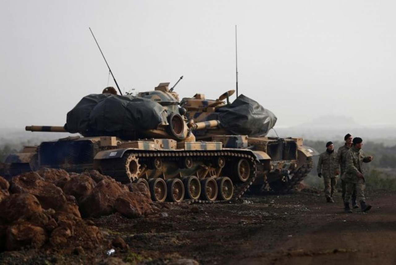 image: Turkish tanks invade Afrin boycott turkey campaign