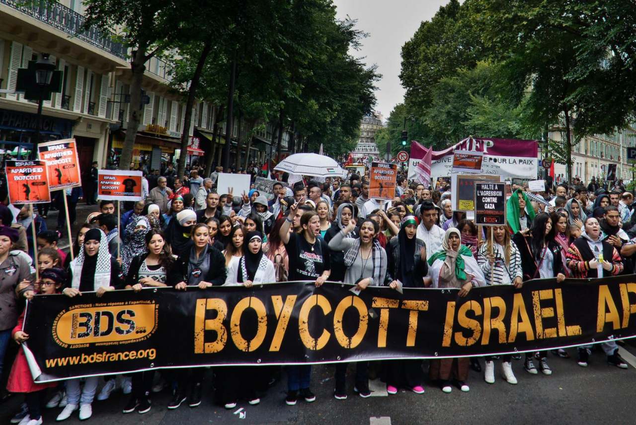 image: introduction BDS Movement protest