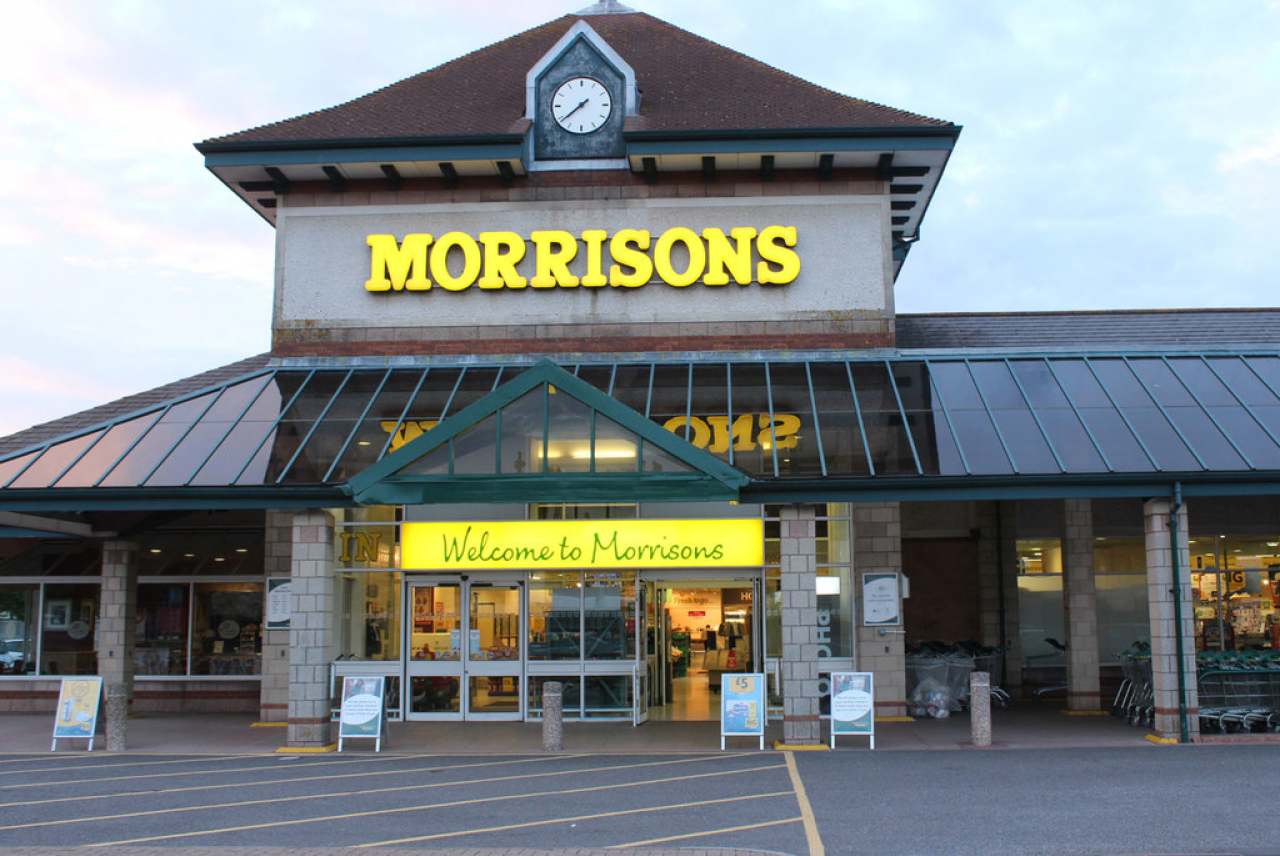 Image of front of Morrisons store