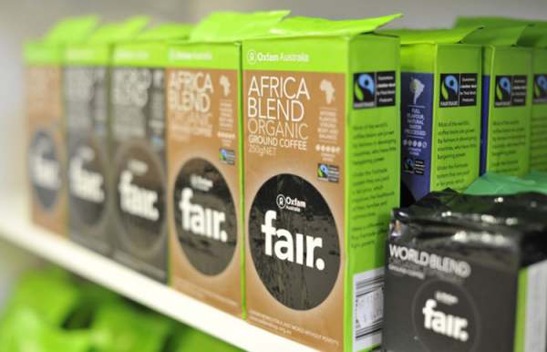 Image: Fairtrade coffee oxfam