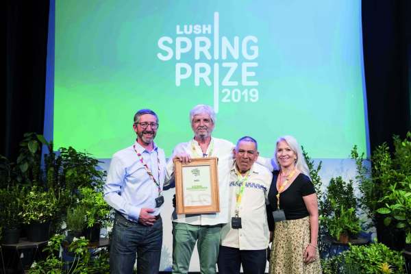 Image: lush spring prize established winner INSO regenerative social eocological