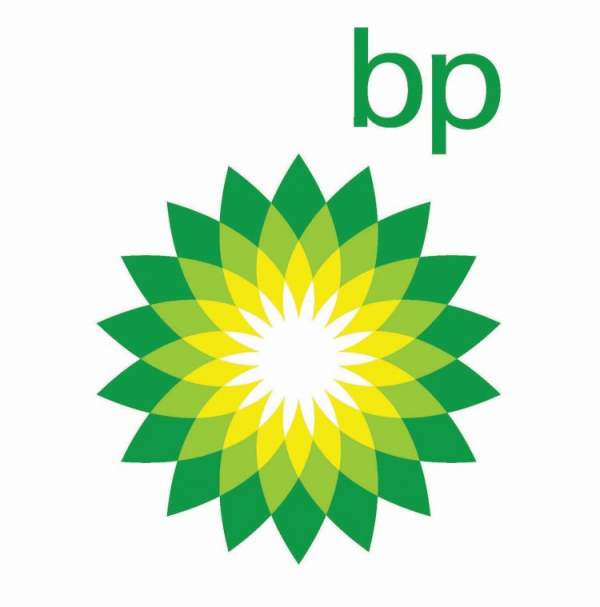 logo: bp oil company greenwashing