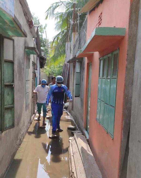 image: covid relief bangladesh no sweat