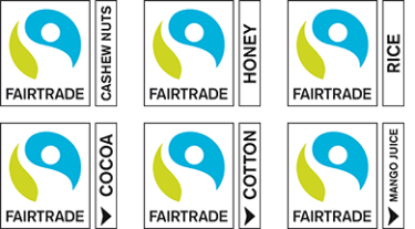 Fairtrade International ingredient logos