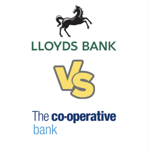 logos of Lloyds Bank and Co-operative Bank