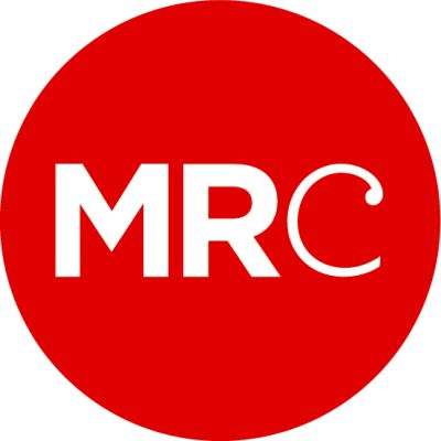 Red circle with MRC in middle